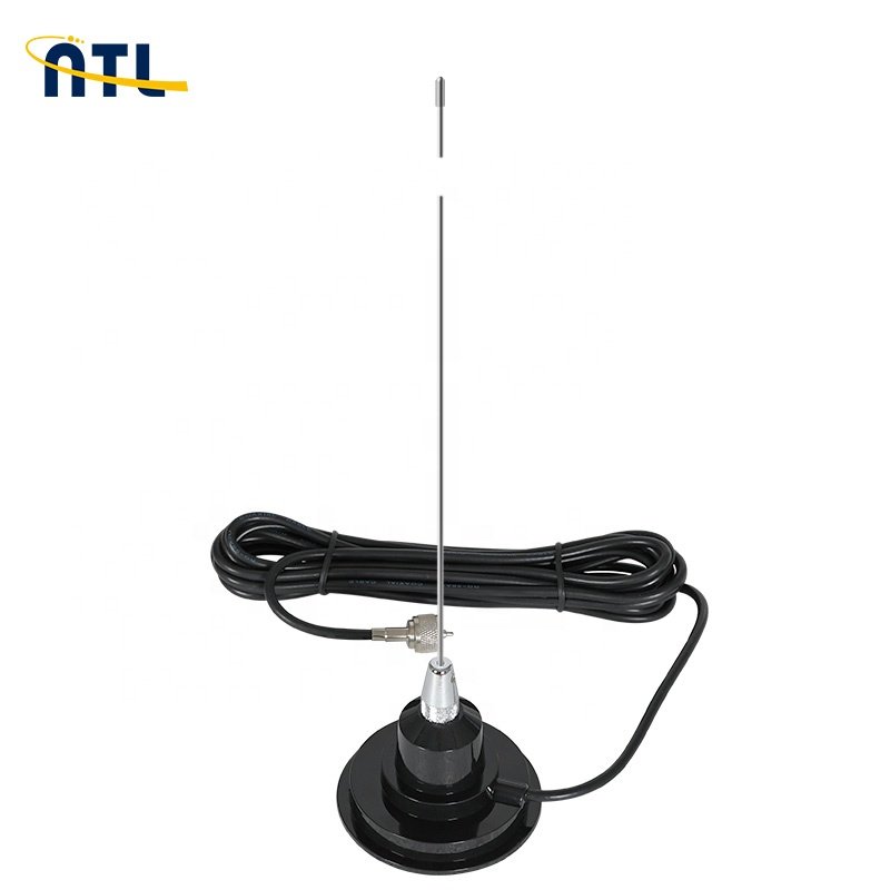 Hustler CB VHF UHF dualband mobile radio antenna heavy duty magnetic mount whip antenna kit top reviews