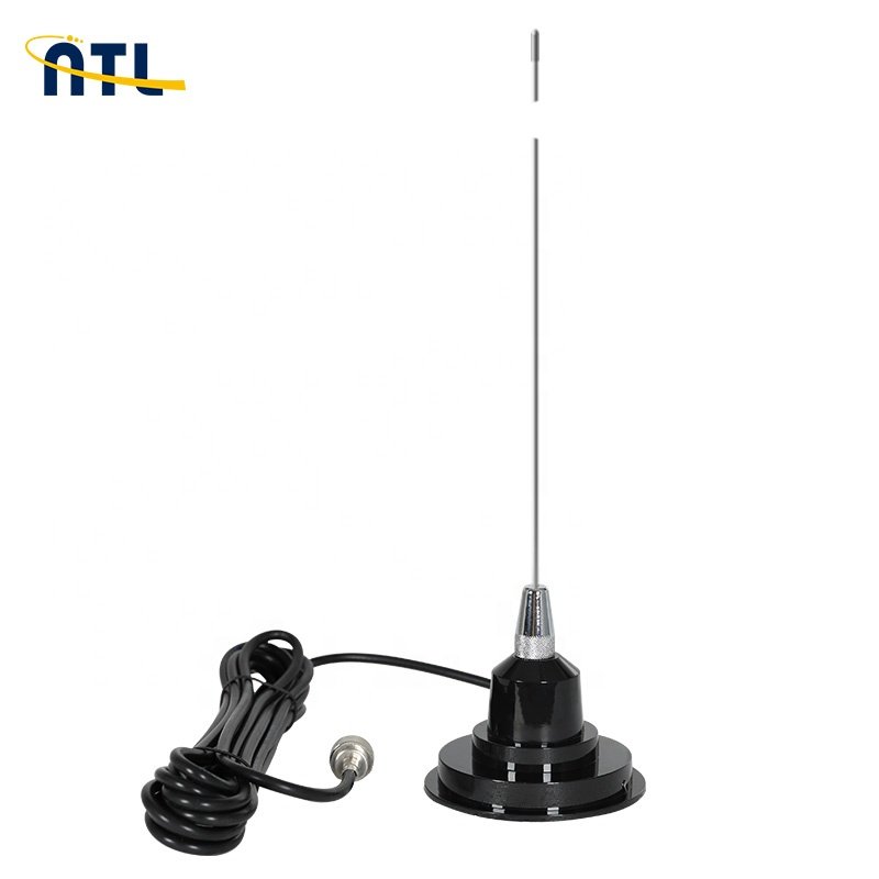 Hustler CB VHF UHF dualband mobile radio antenna heavy duty magnetic mount whip antenna kit top reviews