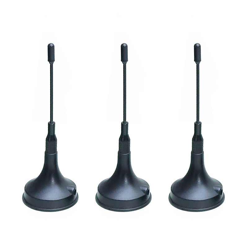 3DBI Best UHF VHF Wireless Digital Car TV Antenna Antenna Indoor with Magnetic Mount F Male/iec Male for Car Tv