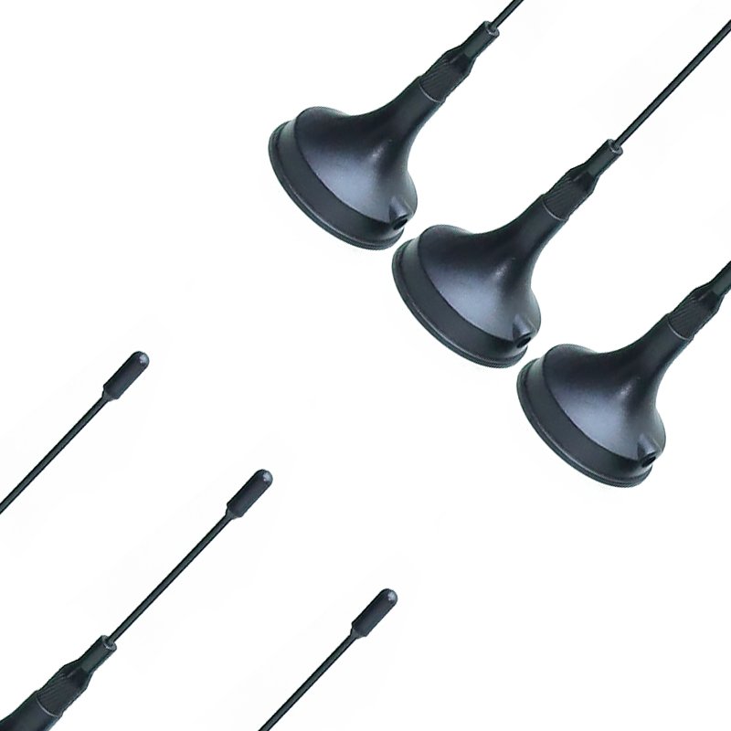 3DBI Best UHF VHF Wireless Digital Car TV Antenna Antenna Indoor with Magnetic Mount F Male/iec Male for Car Tv
