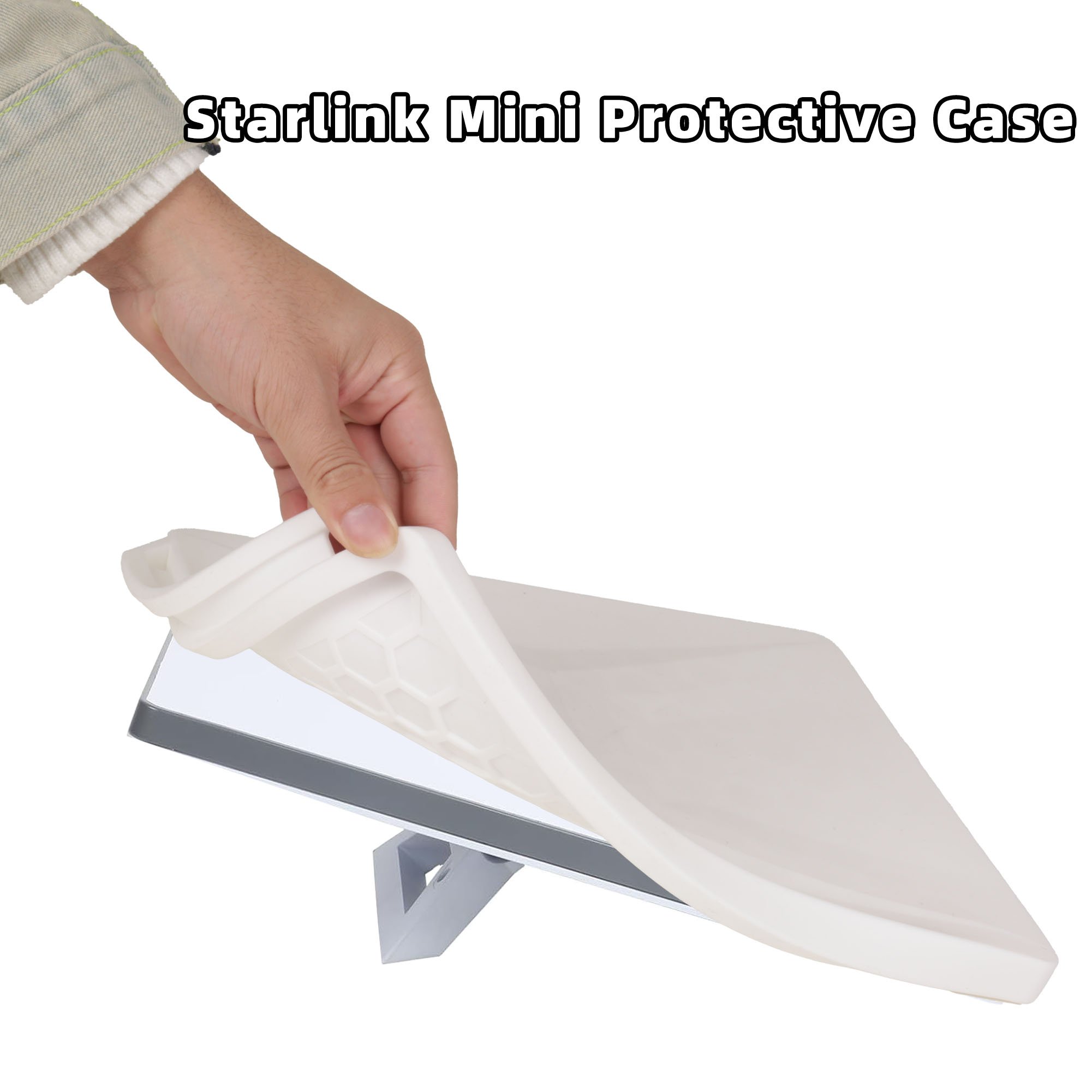 New Starlink Mini Satellite Internet Antenna Dish Kit Silicone Protective Cover