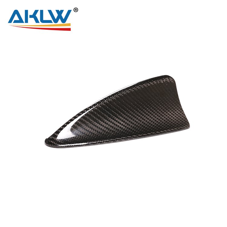 For BMW 5 Series E60 2004-2010/E61 2003 -2008 Real Carbon Fiber Exterior Accessories Roof Shark Fin Antenna Trim Cover Panel