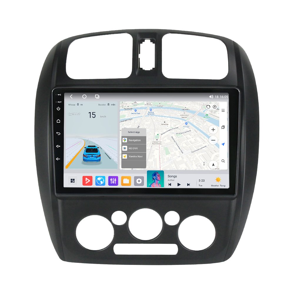 M6 PRO Android Car Screen 9inch Touch Auto Radio for MAZDA 323 HAIMA FREEMA GPS BT Car Multimedia Player