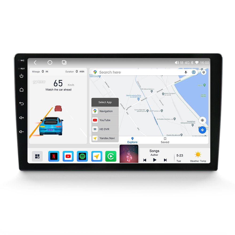 MEKEDE M6 PRO PLUS BMW Benz Hyundai AUDI Nissan Toyota KIA 360 Car Radio Camera GPS Stereo for All Android 12 2000*1200 9" Model
