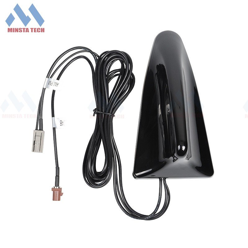 Factory sale Shark fin AM/FM DVB T car antenna, GPS TV AMFM GSM DVB radio antenna, four-in-one integrated antenna