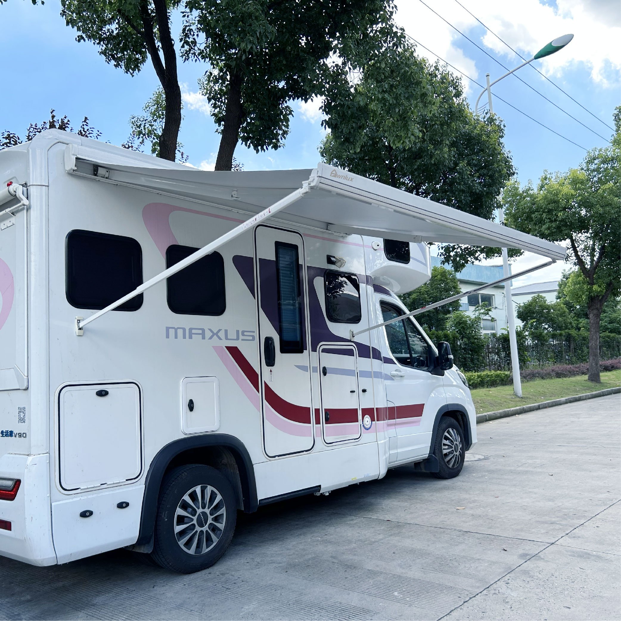Wareda Luxury Travel Equipments Outdoor Tents Camping caravan and Camper Awnings Retractable