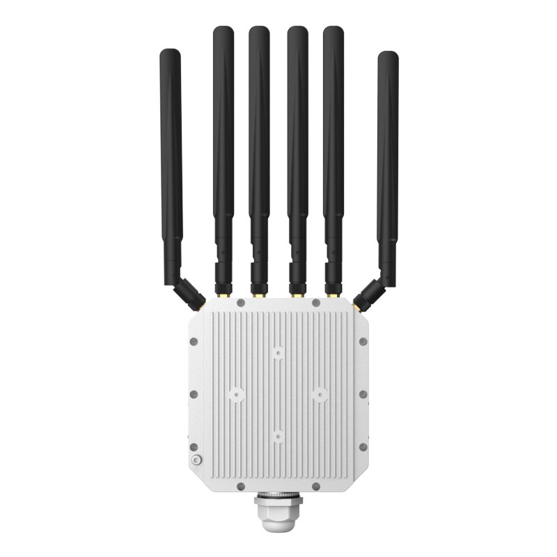Plery R752 AX3000 Outdoor 5G CPE Dual Band WiFi Router VPN with POE Charging SIM Card Slot Firewall 5G Modem Router