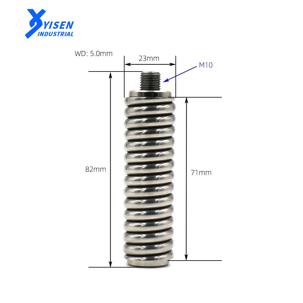 Custom Heavy Duty Cb Radio Car Stainless Steel Antenna Spring Compression Spring Base Antenna Spring