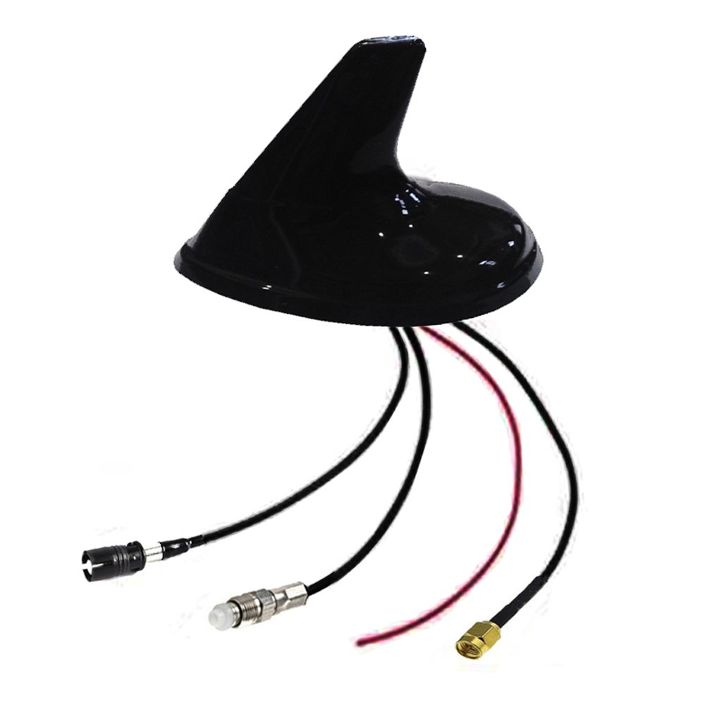 Free Sample High Gain FM/AM GPS GSM Shark Fin Car Combo Antenna