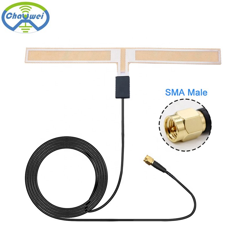 Factory Vehicle Active Digital TV Antenna HDTV DTMB DVB-T ISDB ATSC TV Antenna for Car