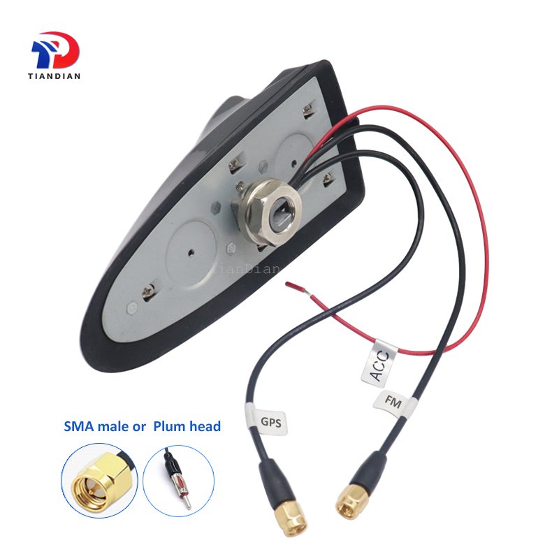 Screw Mounting External waterproof positioning GPS Car antenna high gain car FM Radio antenna