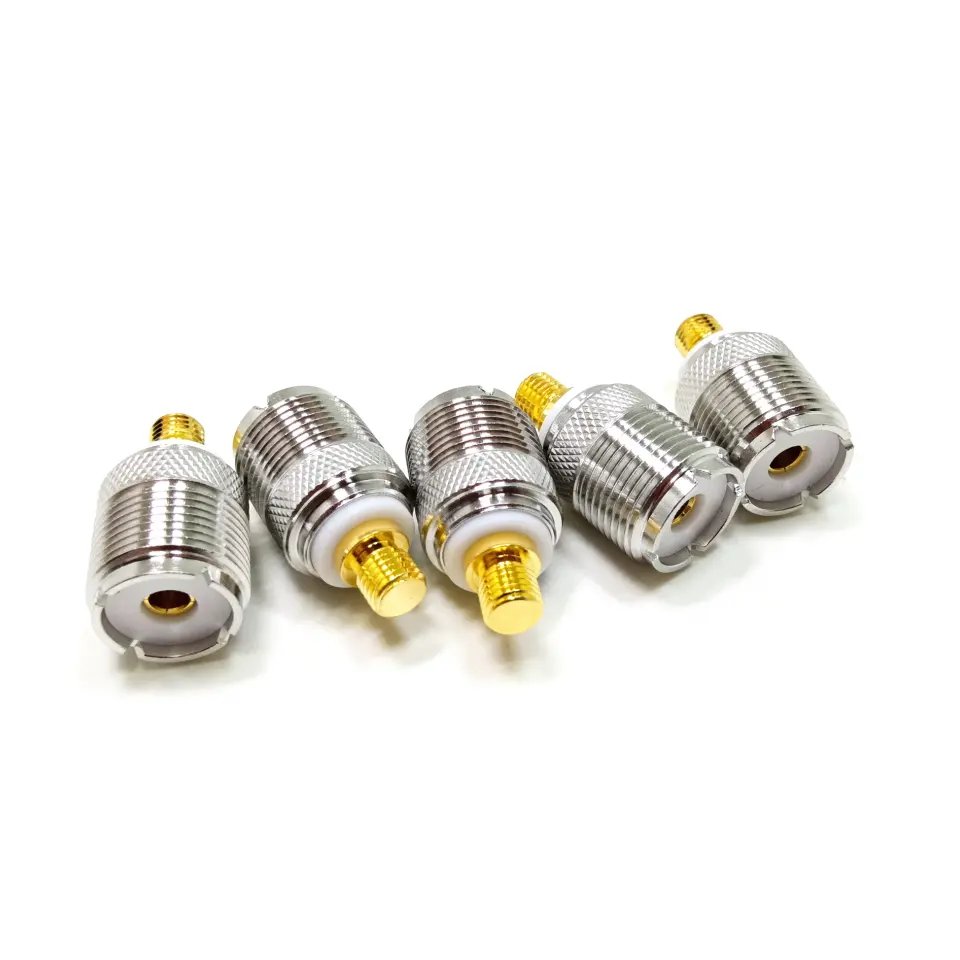 Walkie Talkie RF Connector SL16 K/GP2000 Test Adapter BNC Female Motorola HT600 Saber MT1000/MX1000/P200/SP10/GP2000/GP68