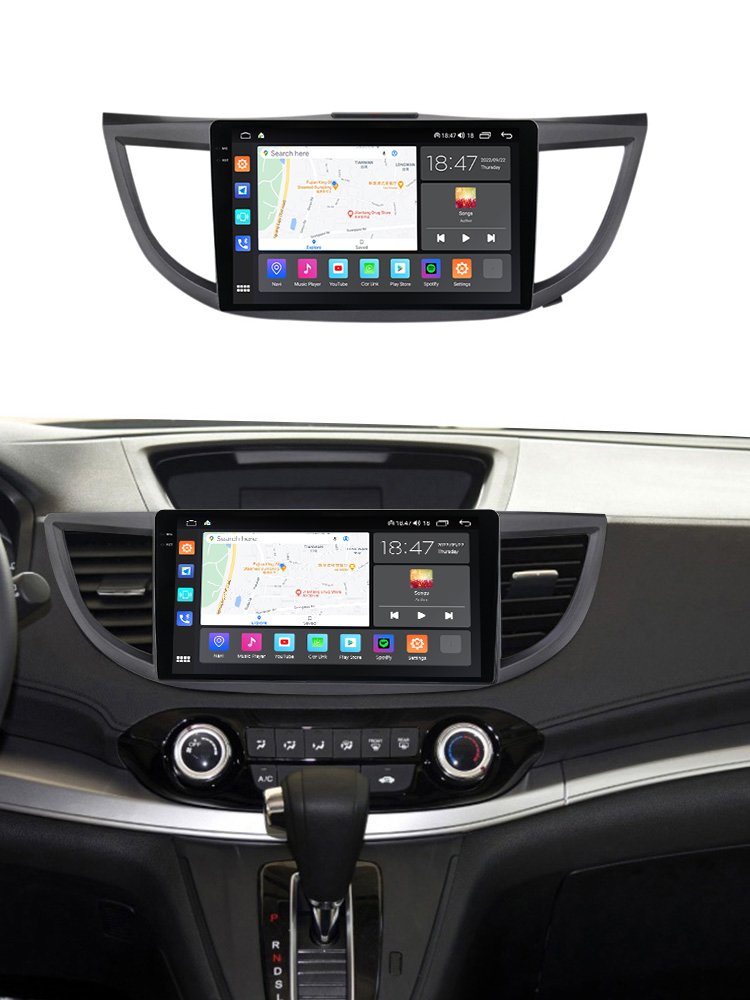 MEKEDE M6 PRO Android 12 QLED Car Multimedia Audio System Car DVD Display for Honda CRV 2012 2016 10inch AB