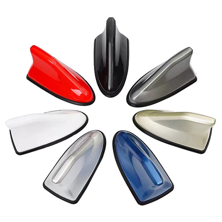 Universal Antenna Shark Cover Car Carbon Fiber Antenna Shark Fin Cover Trim Fitment With Radio Function