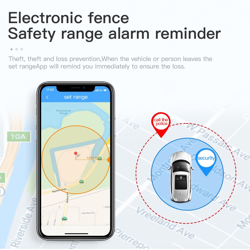4G GPS Tracker Motorcycle Bike Vehicle Car GPS Tracking Device With Free APP