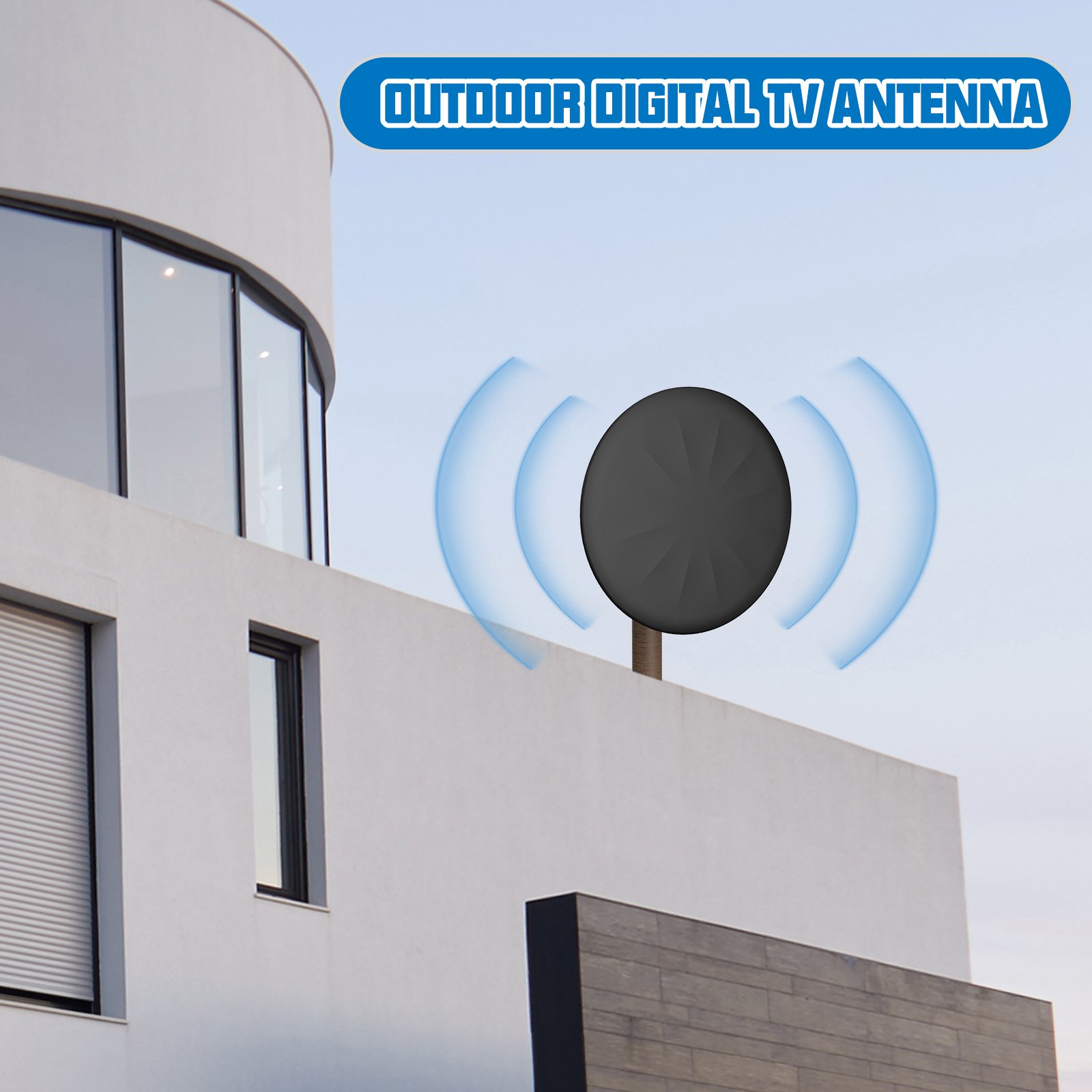 AN-5011 Digital Converter for Tv Outdoor Antenna CE Certificate Antena Parabolica Tv Antenna