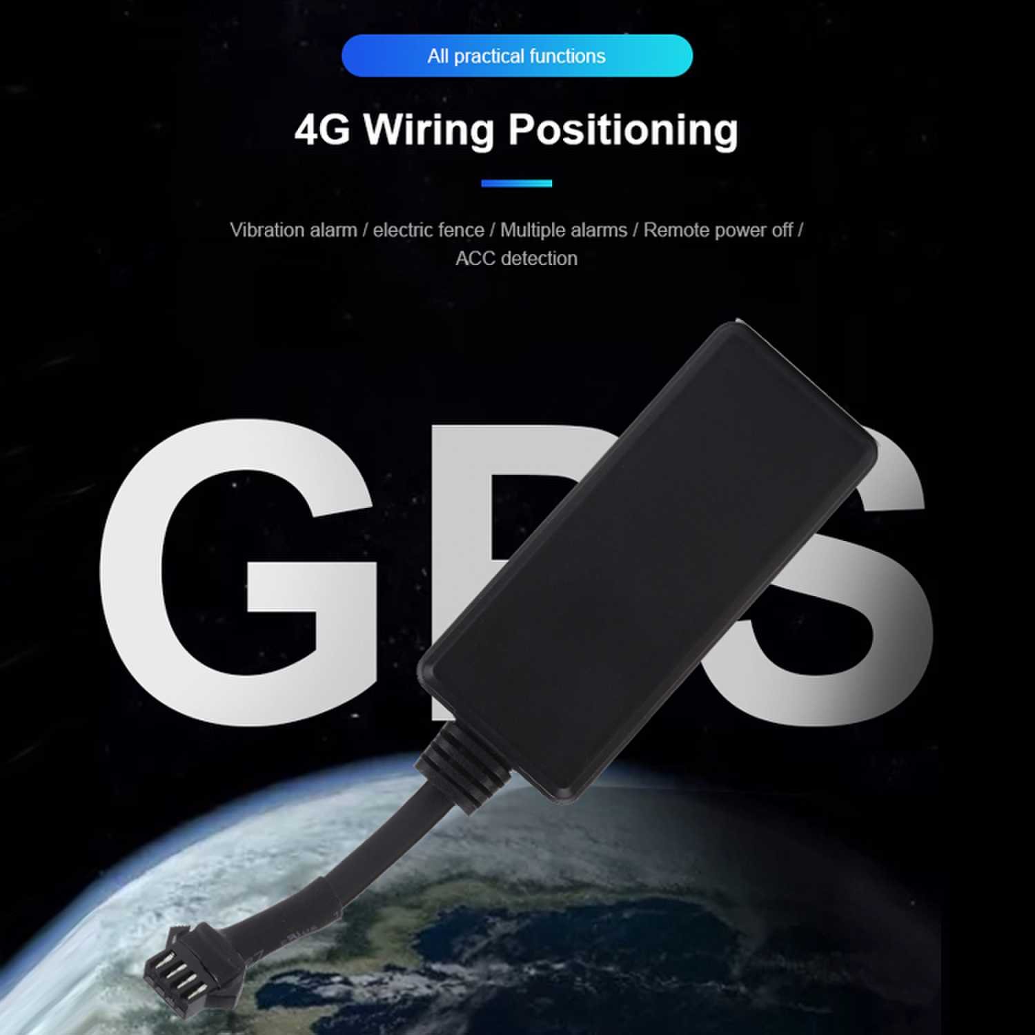 Car Antitheft Gps Tracking Devices 4G LTE Tracker Overspeed Buzzer Warning Online Mini 4G With App for Fleet Car Motorcycle