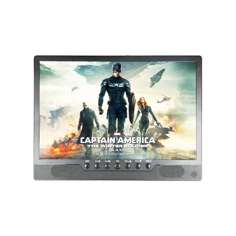 17.3 Inch Portable Built in Battery and External Antenna TV Suitable for Outdoor Camping/home/car