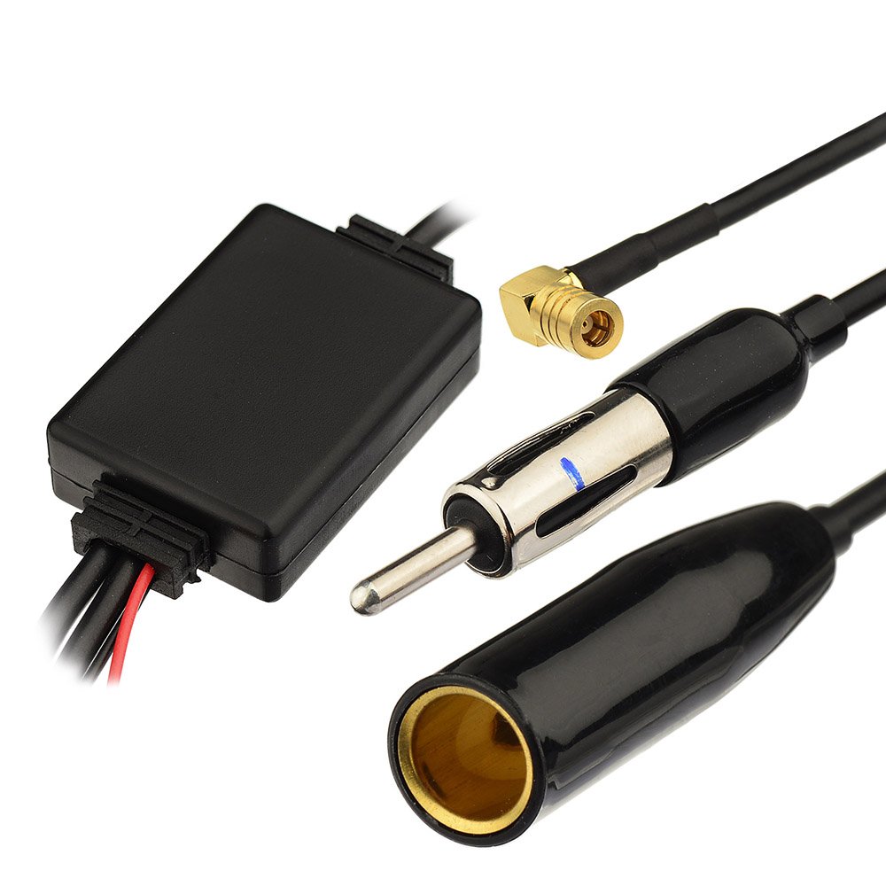 FM/AM DAB/DAB+ car radio aerial converter Signal Splitter+Amplifier for JVC Sony