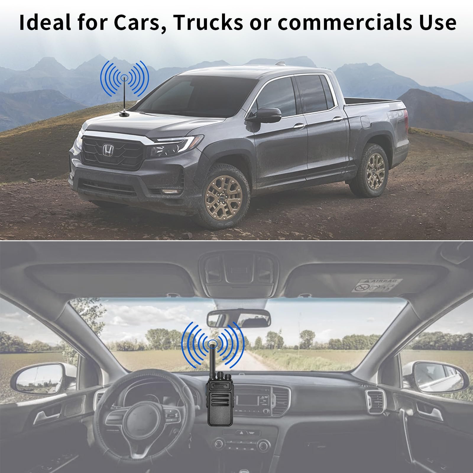 Long Range 27MHz Heavy Duty Magnetic Base Station Soft Whip CB Radio Antenna For Vehicle Car Truck Mobile Handheld