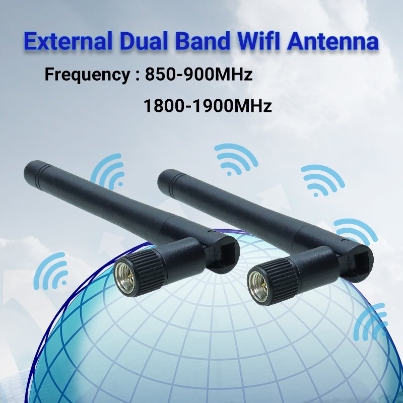 Manufacturer 10.5cm Ostarlink Internet Kit Starlink Gsm Booster Connector 0.85Ghz 4.8Ghz Wifi 4G Antenna rubber antenna