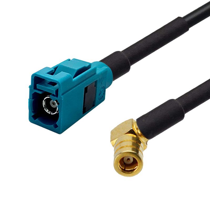 RG174 Coax Cable FAKRA Z Female to Female Jack Adapter Auto Car Navigation GPS Antenna Extension Pigtail Coax Cable