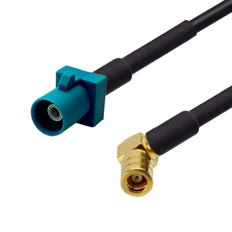 RG174 Coax Cable FAKRA Z Female to Female Jack Adapter Auto Car Navigation GPS Antenna Extension Pigtail Coax Cable