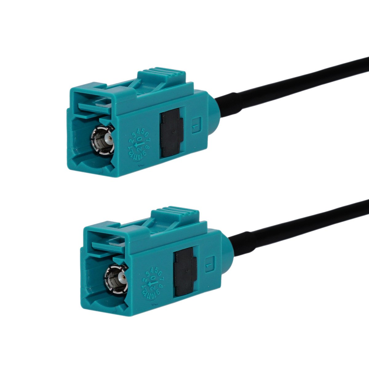 RG174 Coax Cable FAKRA Z Female to Female Jack Adapter Auto Car Navigation GPS Antenna Extension Pigtail Coax Cable