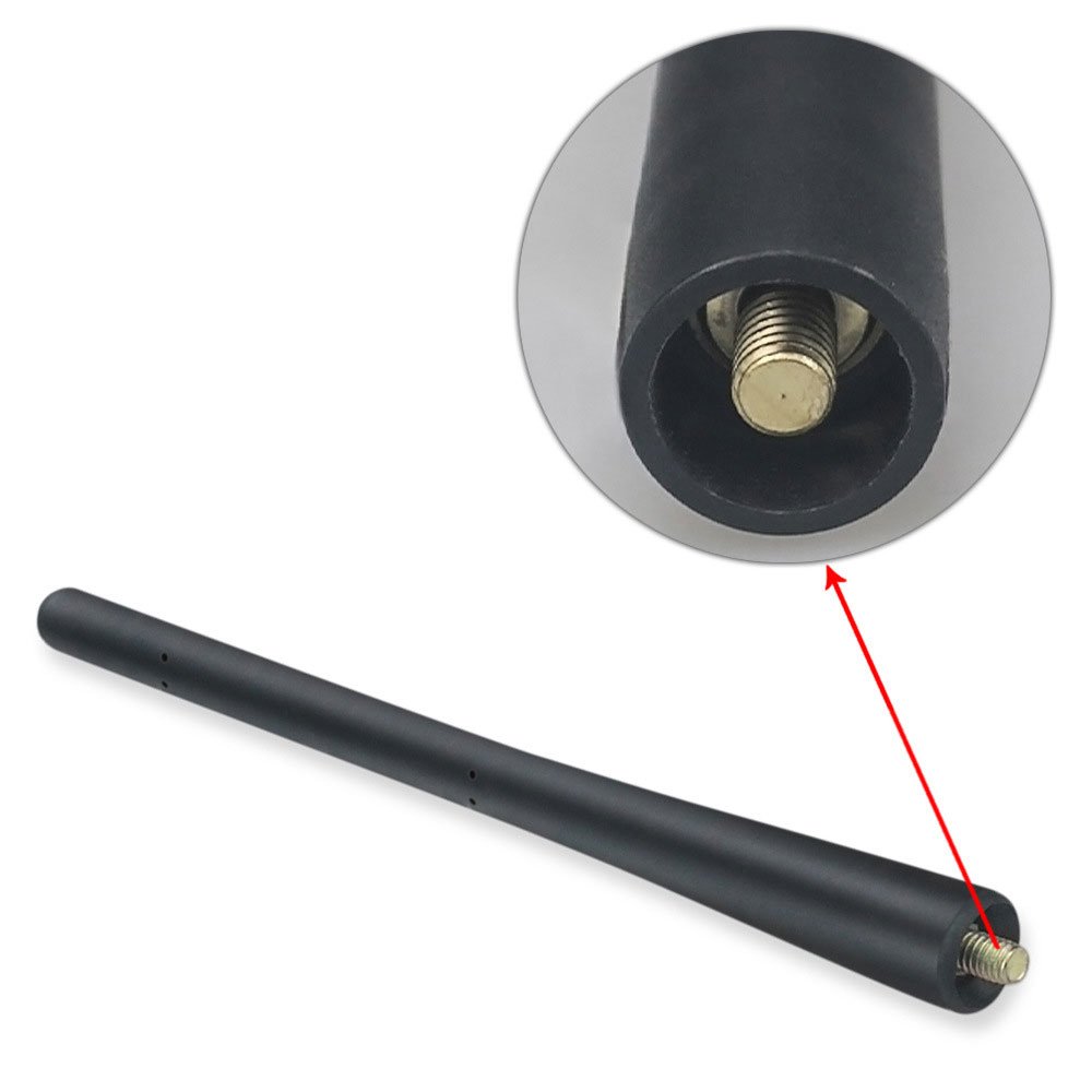 Roof Car Antenna With M5 M6 Screw 8 Inch All-weather Universal Auto Radio FM AM Antenna Signal for VW Polo Passat Accessories