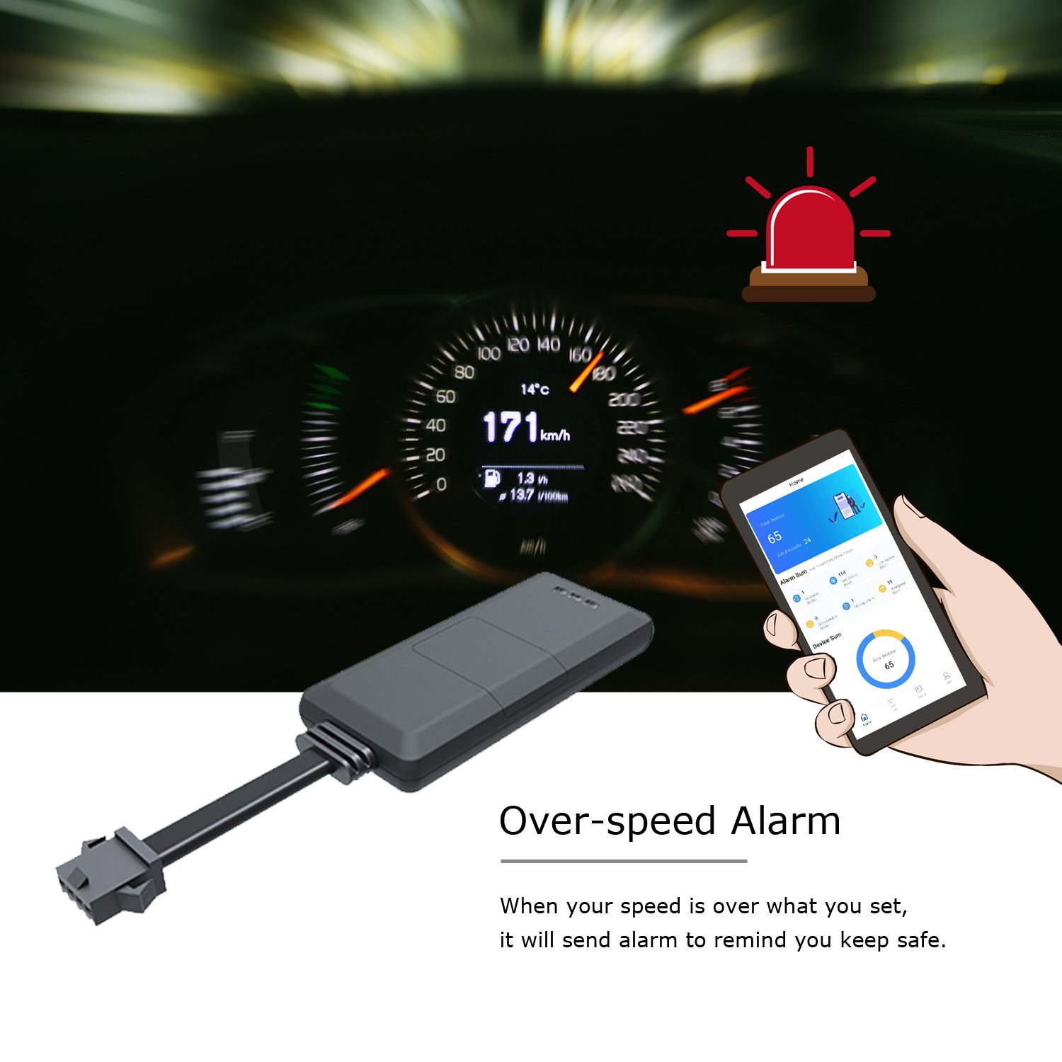 EV02 Vehicle GPS Tracker 2G Network for Sell Mini Car GPS Tracking Device