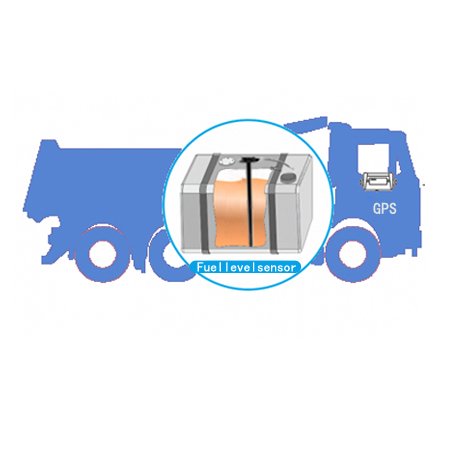 Tracking Device Tank Truck Vehicle Monitoring Gauge Tank GPS Tracker JX11 With Fuel Sensor Liquid Transmitter