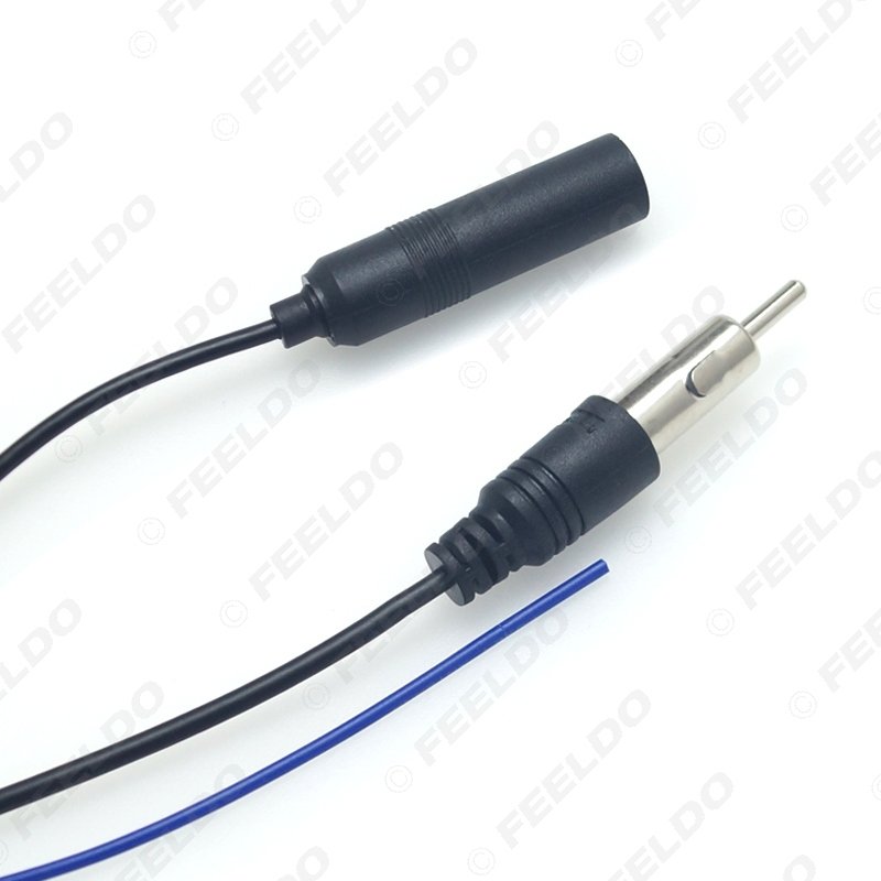 Car Radio FM Antenna Adapter With Booster Installation Connector Cable for Volkswagen BMW AUDI Ford Plug Wire Harness
