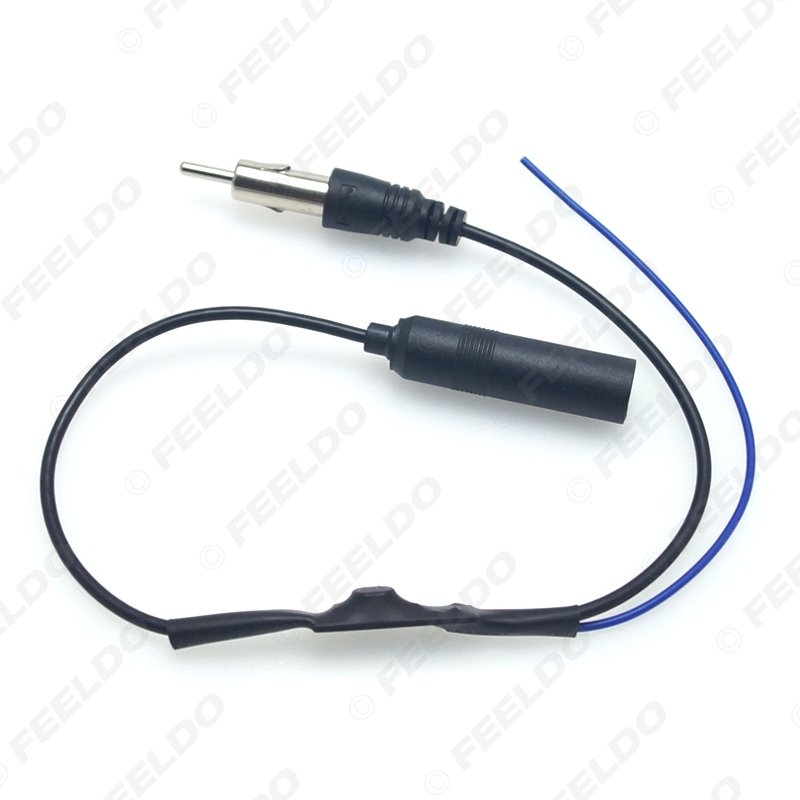 Car Radio FM Antenna Adapter With Booster Installation Connector Cable for Volkswagen BMW AUDI Ford Plug Wire Harness
