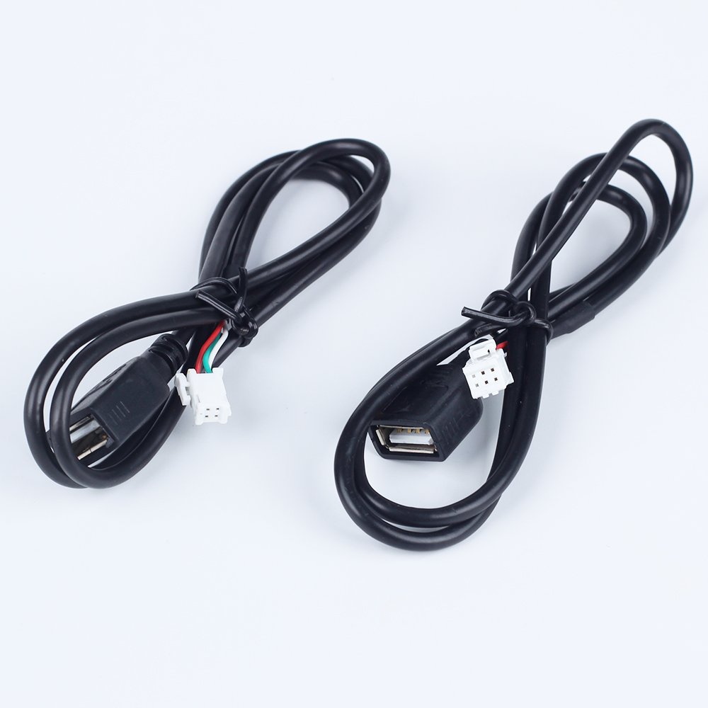 4 6 Pin to USB Female Cable GPS 4G Antenna 16 Pin Power Cables 20 Pin RCA Wire Harness for Car Head Unit Android Screen