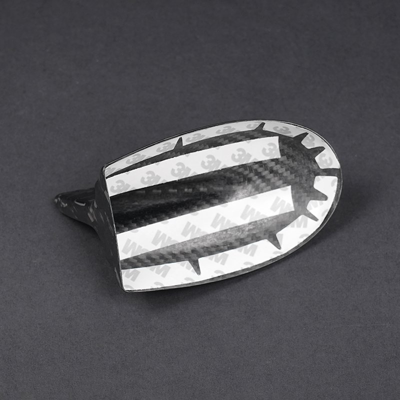 Shasha Carbon Fiber Roof Antenna Decoration Shell Carbon Fiber Car Accessories for Dodge Challenger SRT 2008-2023
