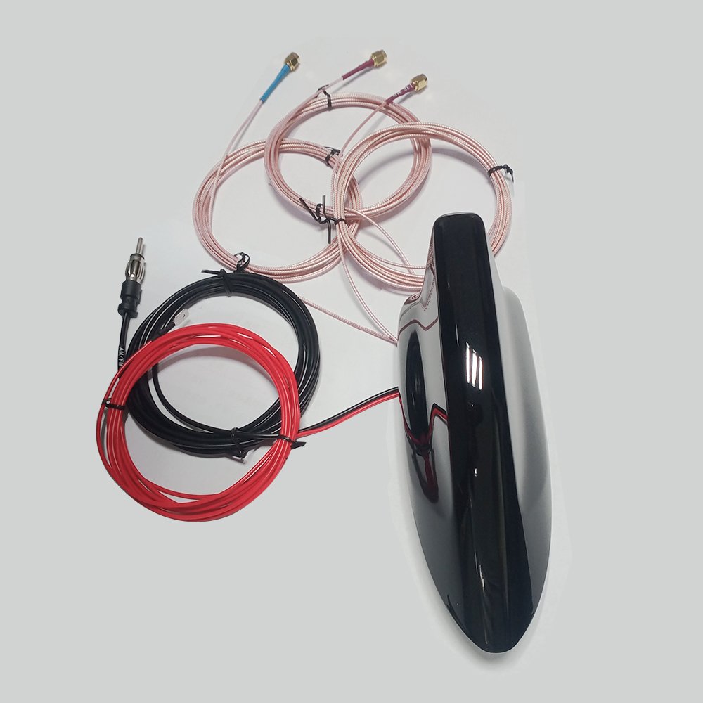 JCM072 Top Mount Dvb-T Shark Fin Antenna Gps/Radio Am Fm