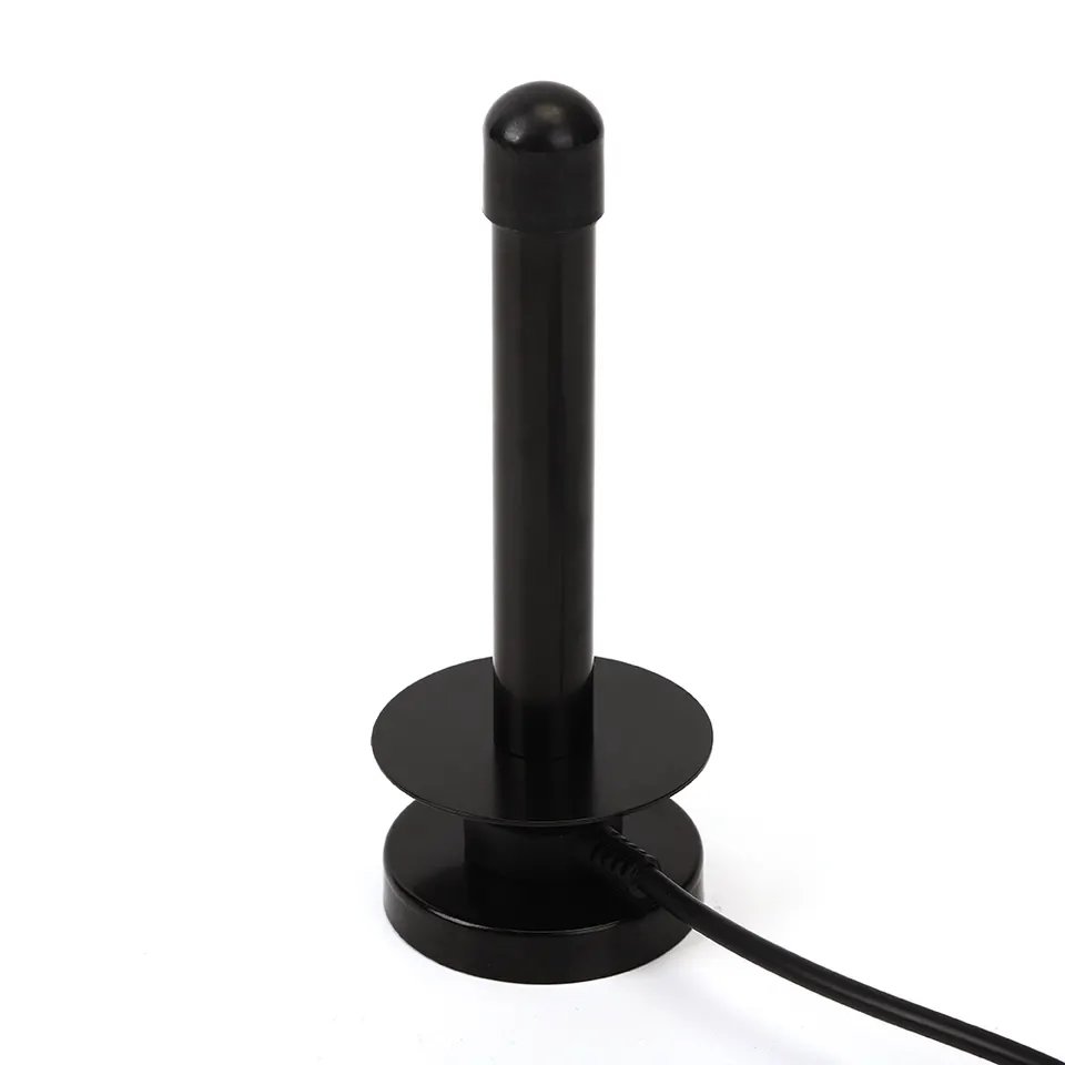 Free Channel Receiving Antenna TV Antenna HDTV Indoor Digital TV Antenna TV Tuner for DVB-T Television with Magnetic Base