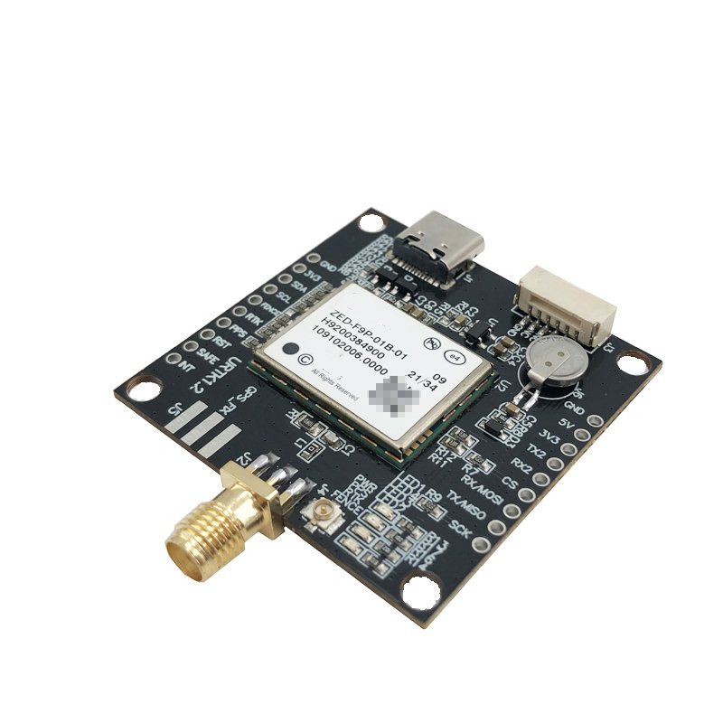 M-ZED-F9PD1 GNSS GPS Modules Multi-band L1 L2 RTK Centimeter-level accuracy with EM-901A for base and rover UAV