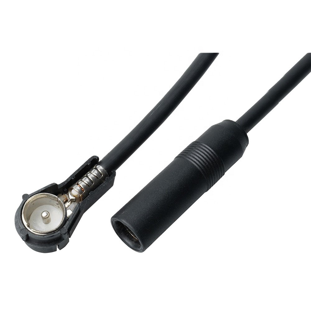 Car Radio Aerial Automobile Female Jack Solderless DIN 41585 Socket Jaso Connector to ISO10599 Antenna Coaxial Cable
