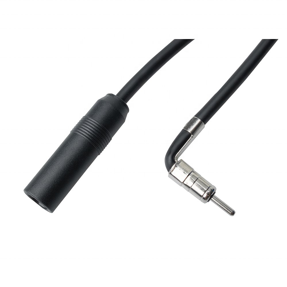 Car Radio Aerial Automobile Female Jack Solderless DIN 41585 Socket Jaso Connector to ISO10599 Antenna Coaxial Cable