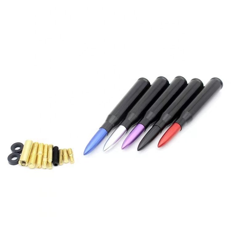 Tobnice Car Decoration Roof Antenna Personalized Modified Bullet Antenna