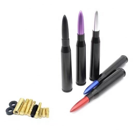 Tobnice Car Decoration Roof Antenna Personalized Modified Bullet Antenna