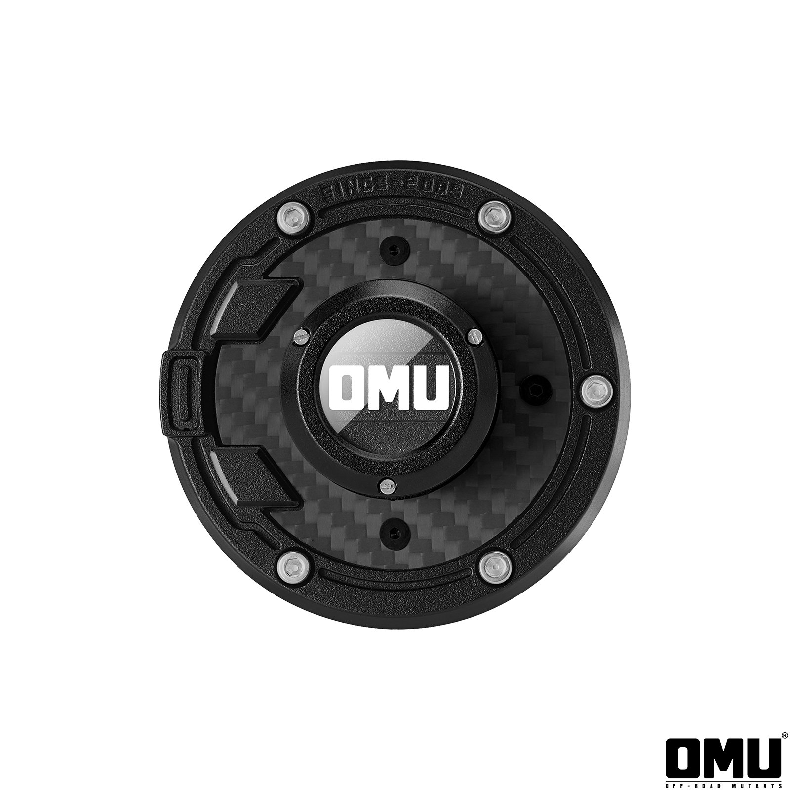 OMU Aluminum&Carbon Fiber Antenna Base Cover for Jeep Wangler JL/JK/JT Offroad Accessory Maiker Manufacturer