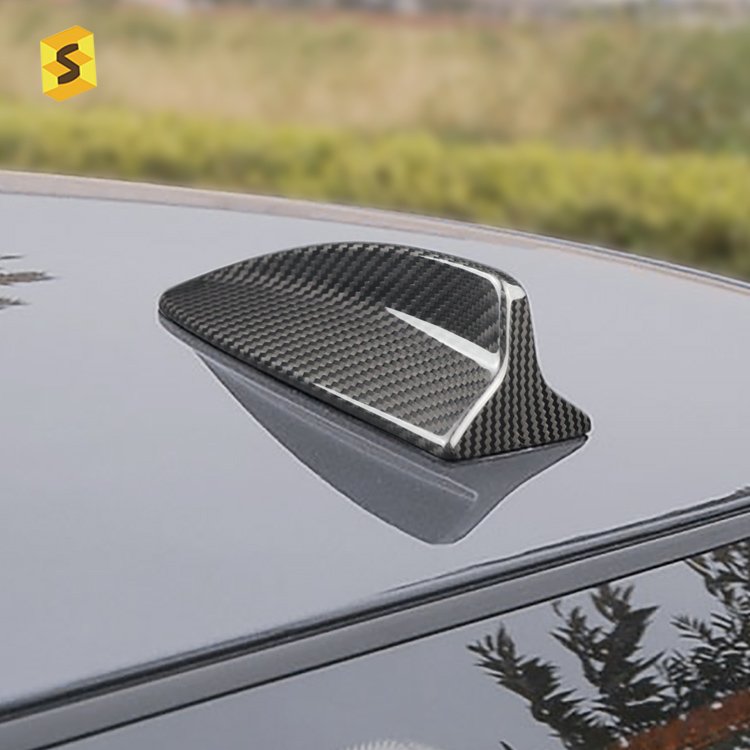 ES Direct Manufacturer Sport Style Fiber Carbon Decorative Car Shark Antenna for MINI E90 E92 M3