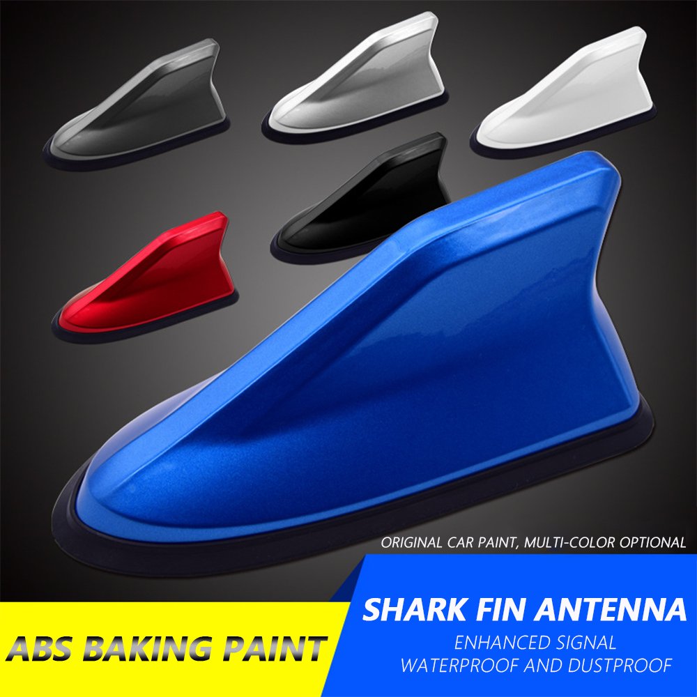 Universal Wiring Harness Combination Decorate Dummy Aerial FM AM Radio Auto Car Roof Antenna Car Shark Fin Antenna