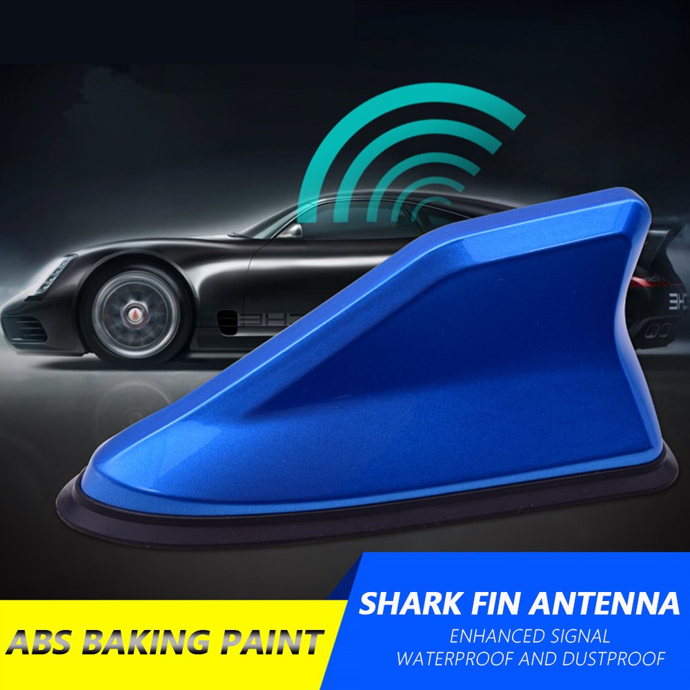 Universal Wiring Harness Combination Decorate Dummy Aerial FM AM Radio Auto Car Roof Antenna Car Shark Fin Antenna