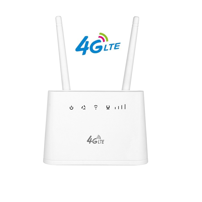Tuoshi 4G LTE Wireless Router Unlock Multi Wireless Slot Wifi Modem Router Dual SIM Portable CPE Rj45 5G Router