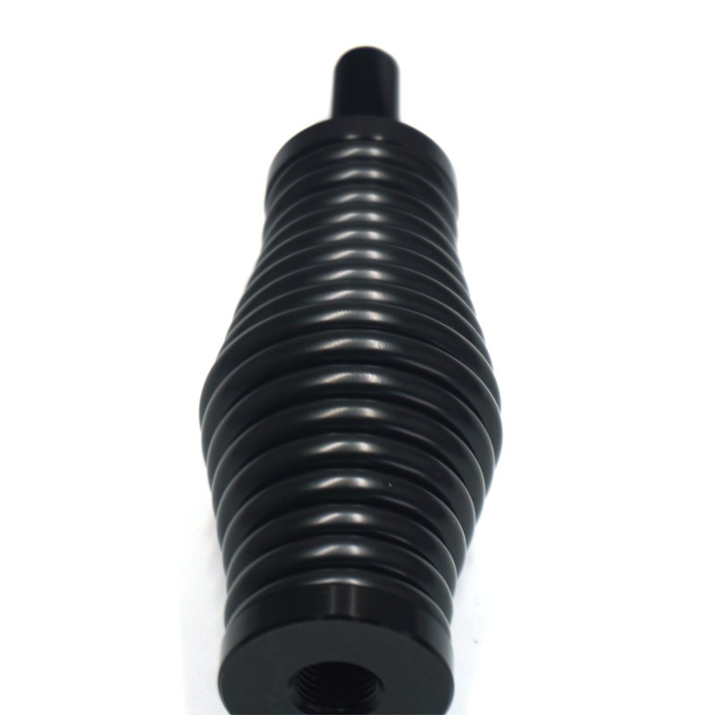 Lisheng Hot Stainless Steel Black Car Cb Antenna Spring Waist Drum Through Frequency Spring Car Flagpole Spring