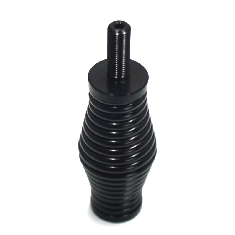 Lisheng Hot Stainless Steel Black Car Cb Antenna Spring Waist Drum Through Frequency Spring Car Flagpole Spring