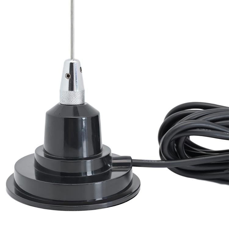 Vertical Magnetic Car Antenna custom logo 26-28MHz CB Antenna Factory